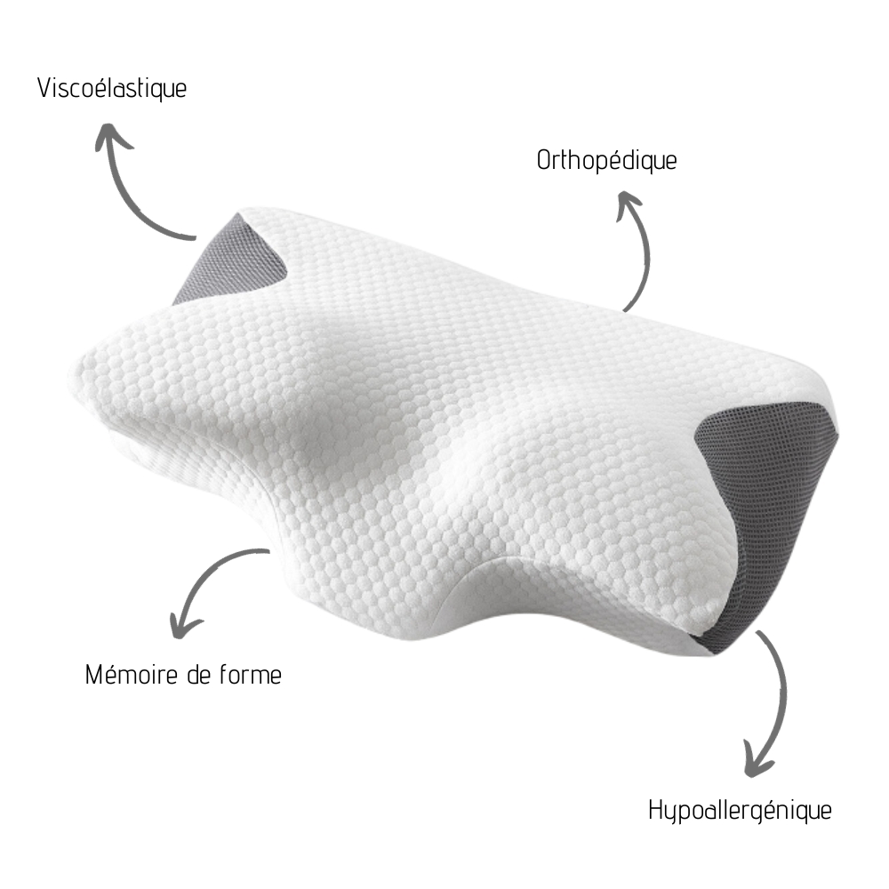 Conforti Oreiller Ergonomique Viscoélastique Soutien des Cervicales — free download